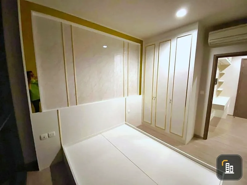 Don't miss it, 22nd floor, about views, not to mention beautiful decoration, ready to move in. Condo for sale, The Line Wong Sawang.