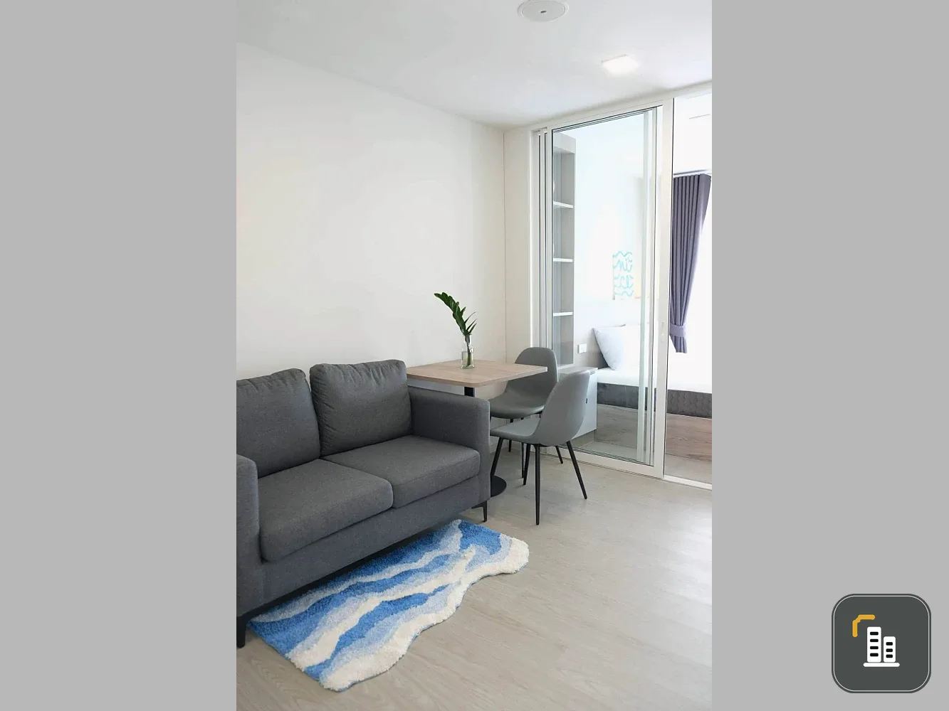 For rent: Kave Town Island, 4th floor, exterior view, fully furnished, ready to move in. Book now, don't miss out!