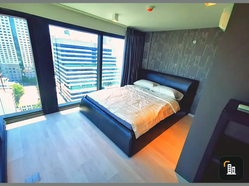Condo for rent at The Lofts Silom. Spacious unit with ample living space and complete amenities. Move in soon!