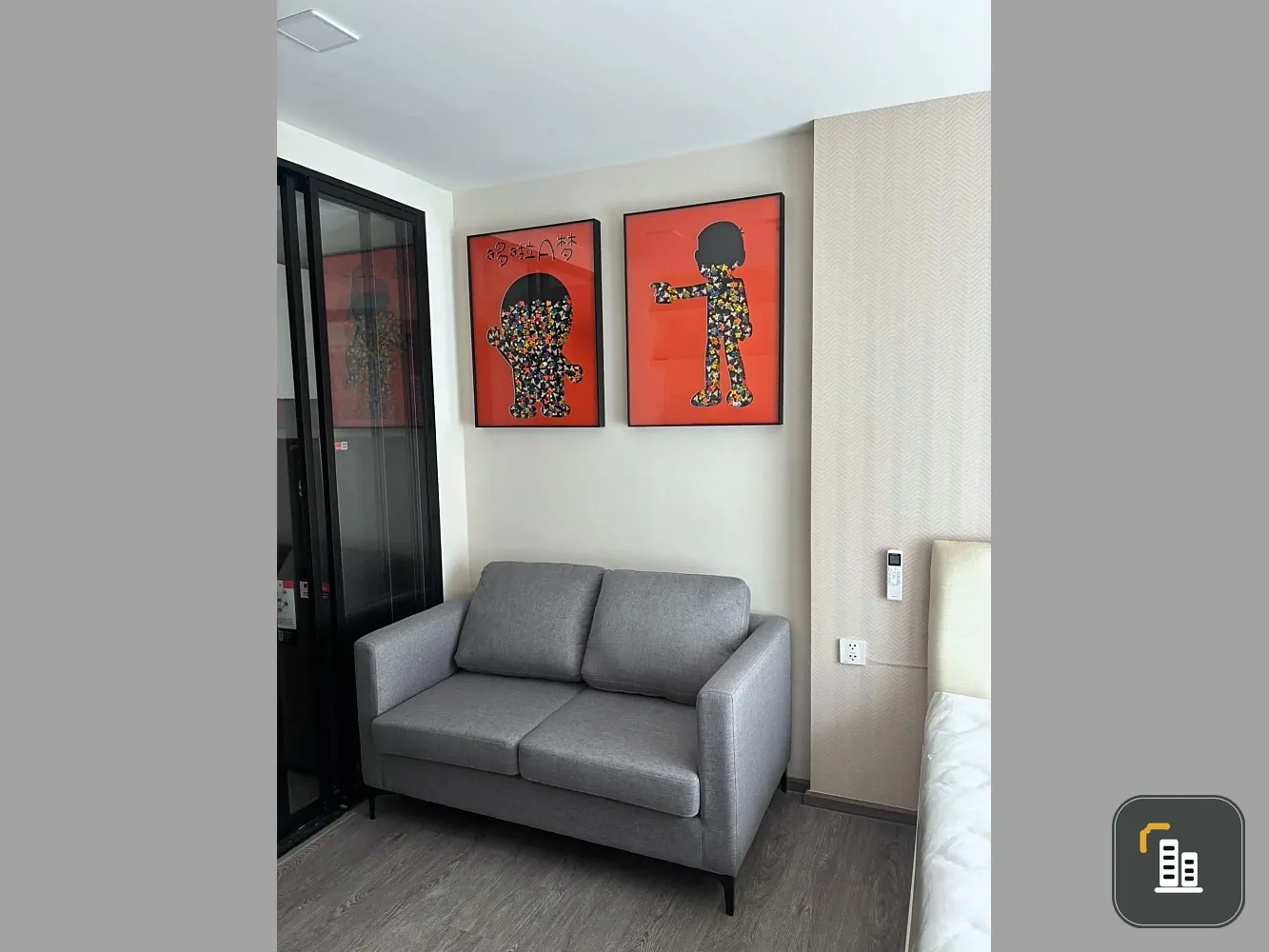 Kave Wonderland condo for rent, 5th floor. Nice room, fully furnished. Book now!