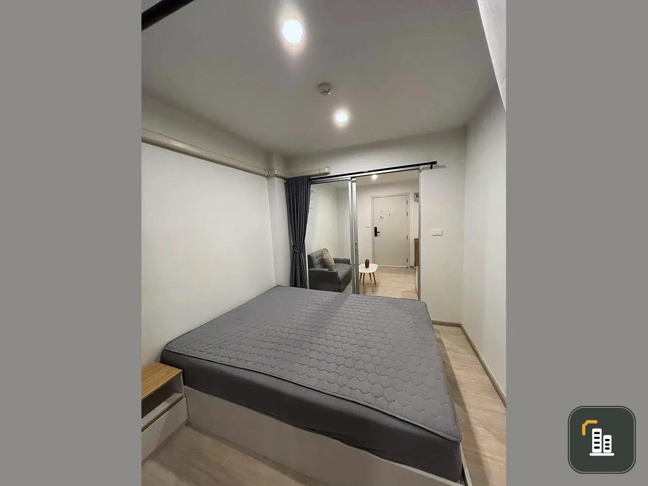 For rent: SENA Kith MRT–Bangkae, 1 bedroom, 1 bathroom, 6th floor, fully furnished. Book now!
