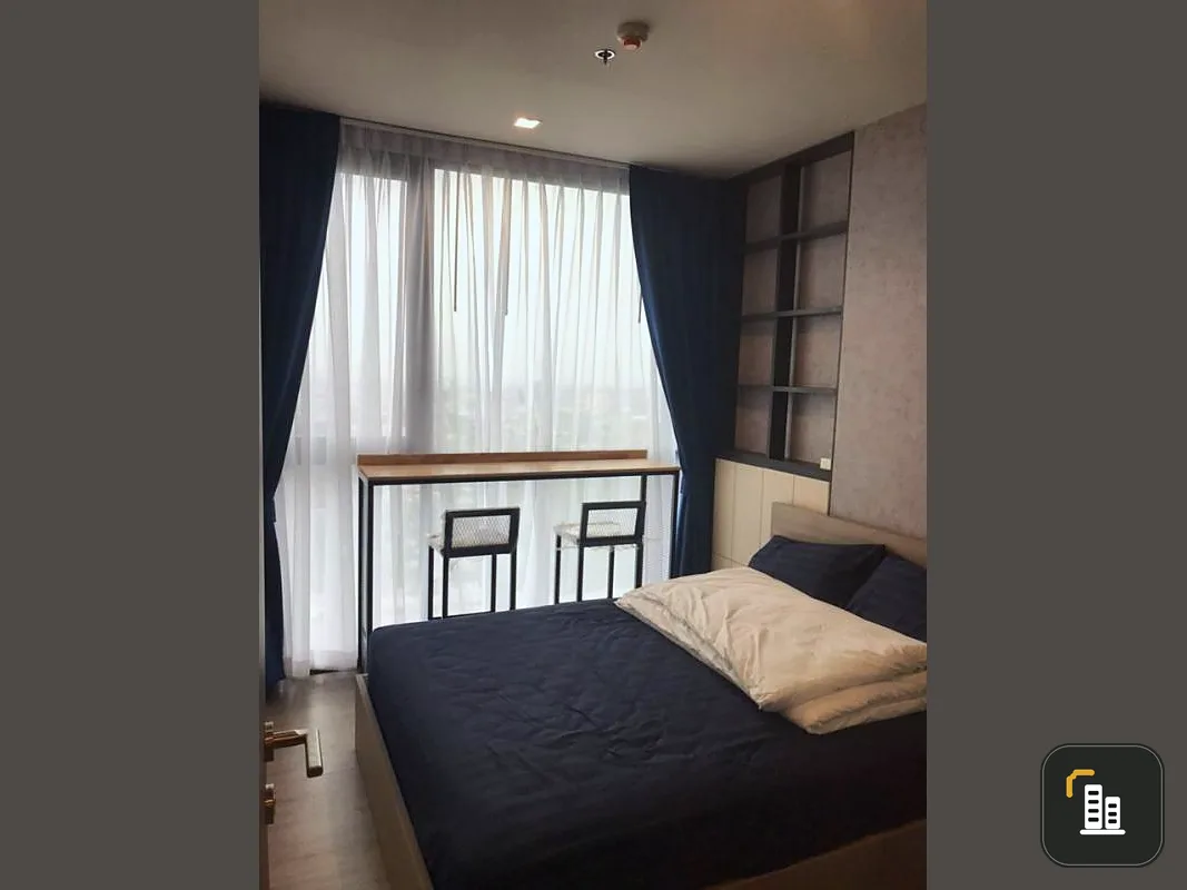 For rent Condo The Line Wong Sawang, beautiful room, fully furnished, furniture, electrical appliances. ready to move in