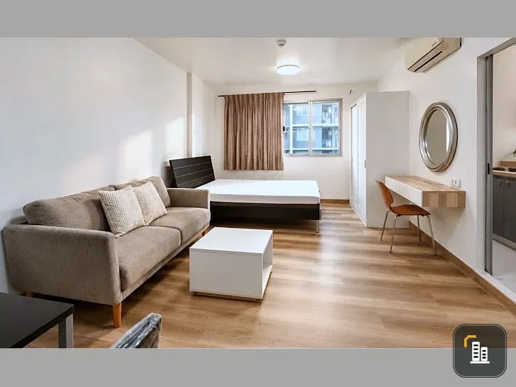 Dcondo Onnut-Suvarnabhumi for rent. Ready to move in. Fully furnished with appliances. Just bring your suitcase and move in!