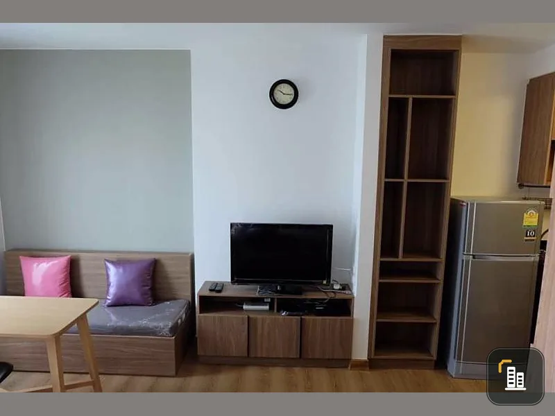 Condo Chapter ONE the campus kaset, studio room, size 23 sq m, 7th floor, pool view, quiet corner, book quickly