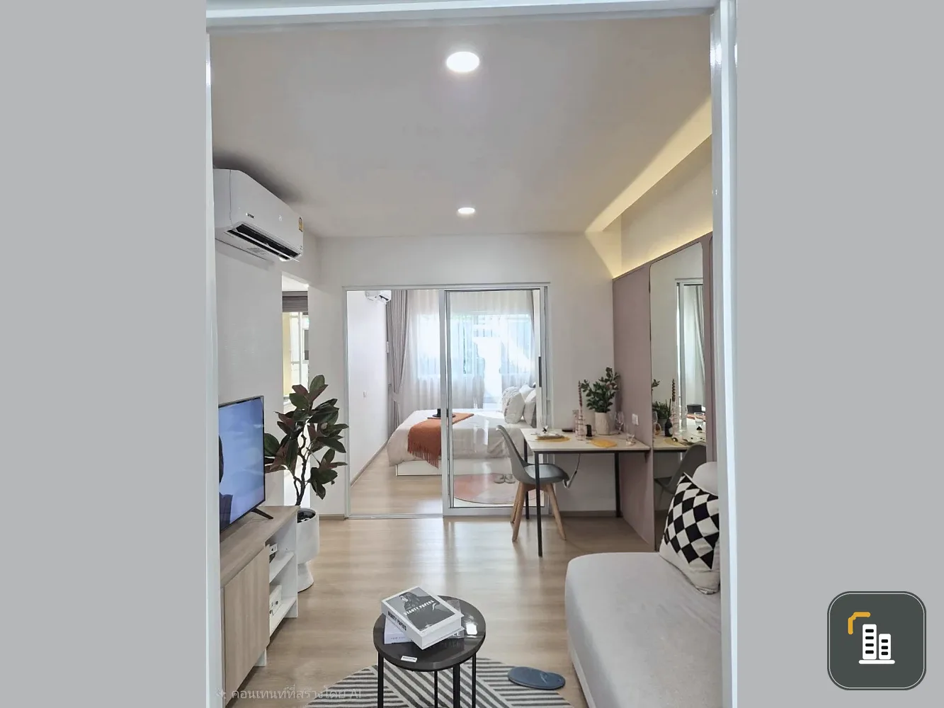 Selling down payment for COZI BTS Saphanmai, corner unit, 7th floor. Good size, amazing view. You'll regret missing out!