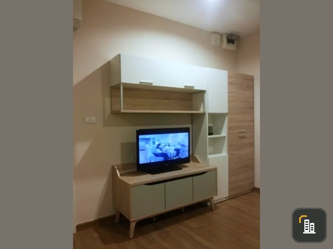 Simple decorated room, very comfortable, river view, fully furnished, ready to move in. Rent / sell The Tree Bang Po Station