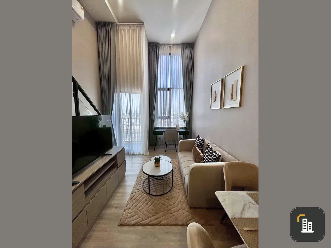 For Rent: Origin Plug & Play Srinakarin. Beautiful unit, fully furnished and equipped with appliances—ready to move in.