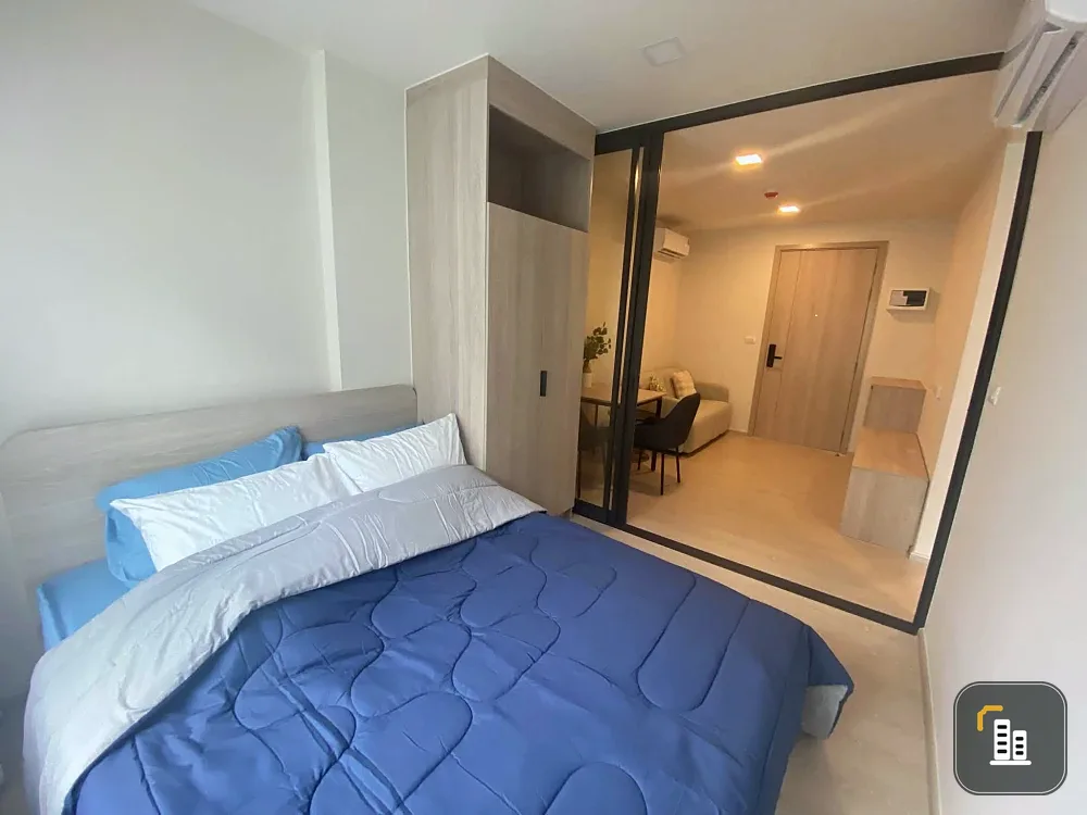 Dcondo Kiri studio for rent—fully furnished; just bring your suitcase and move right in.