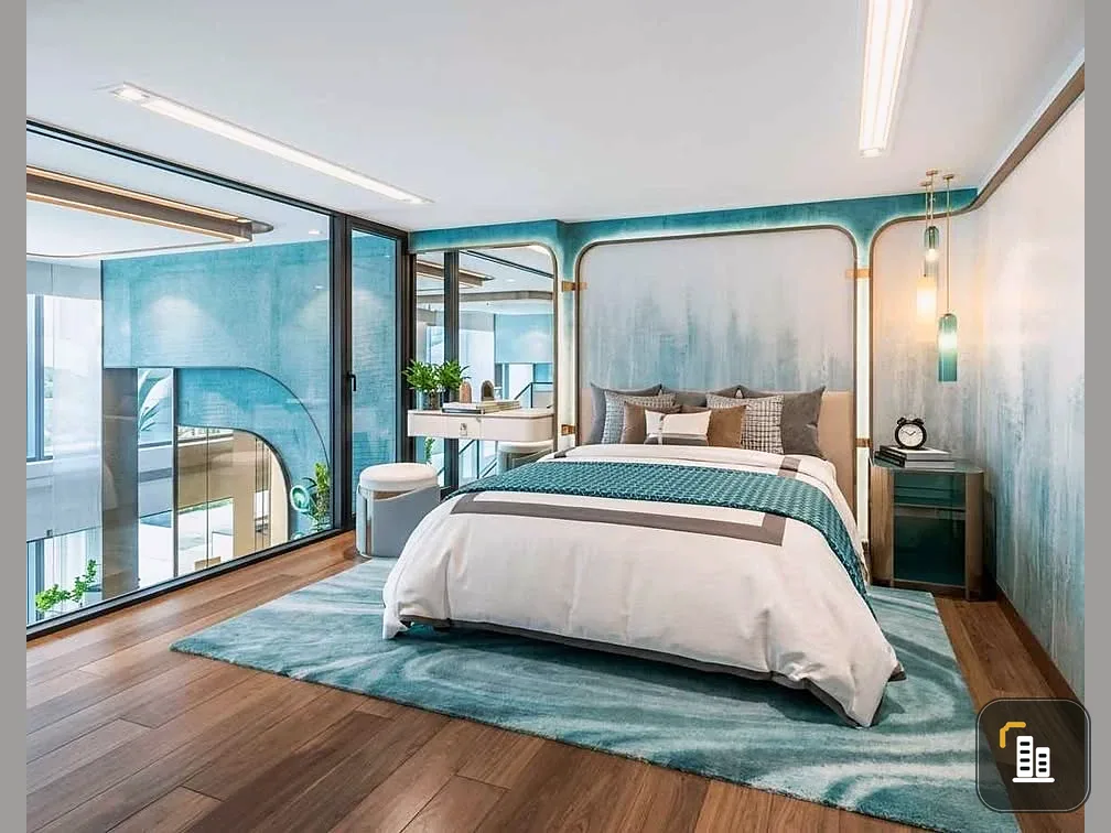 Down payment resale for So Origin Siriraj: 1-bedroom Duo Space unit. Located on the highest floor available for this layout; quiet and peaceful with n