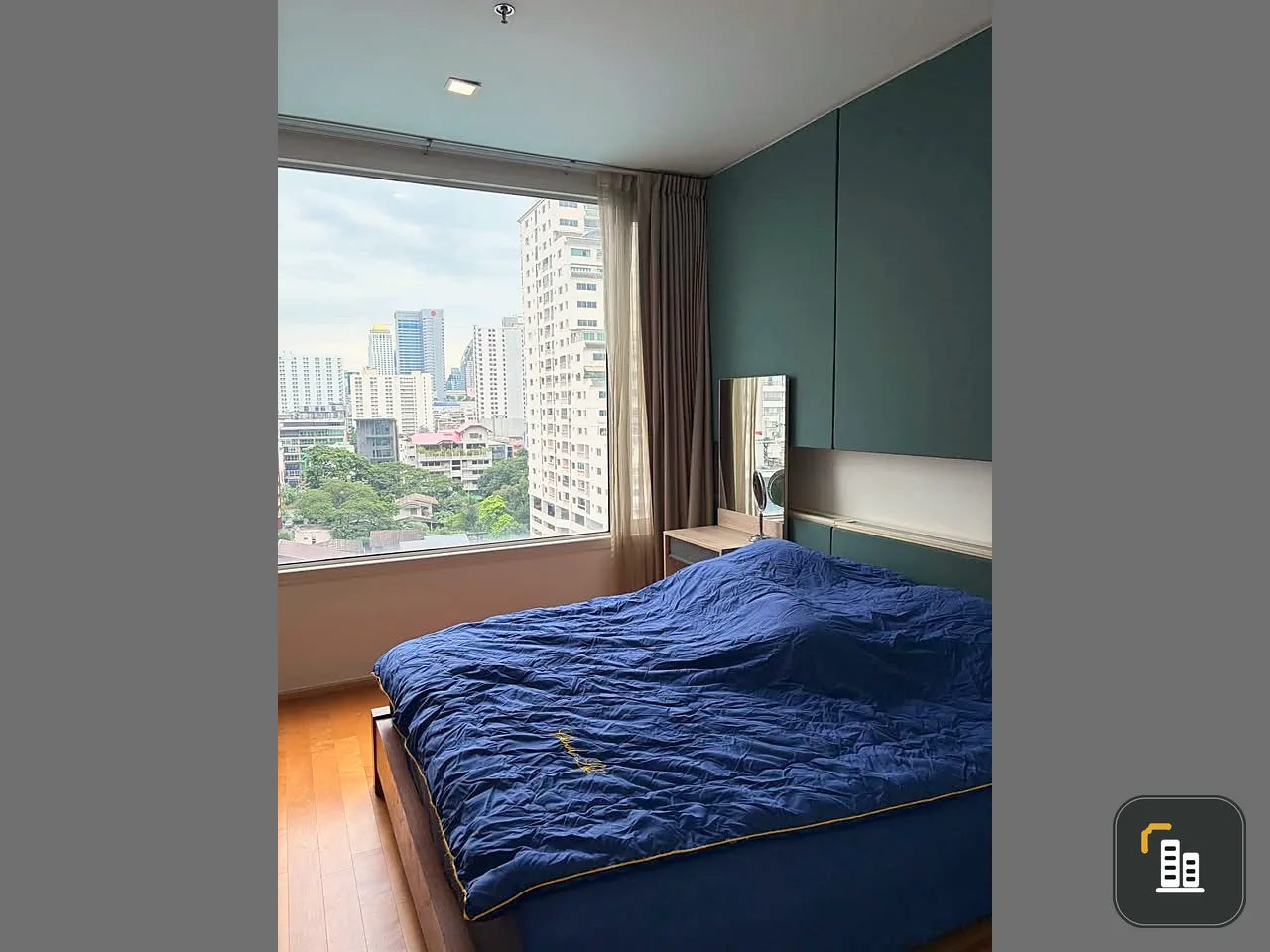 FOR RENT VILLA RATCHATHEWI | 70 SQ.M. DUPLEX WITH POOL VIEW NEAR BTS