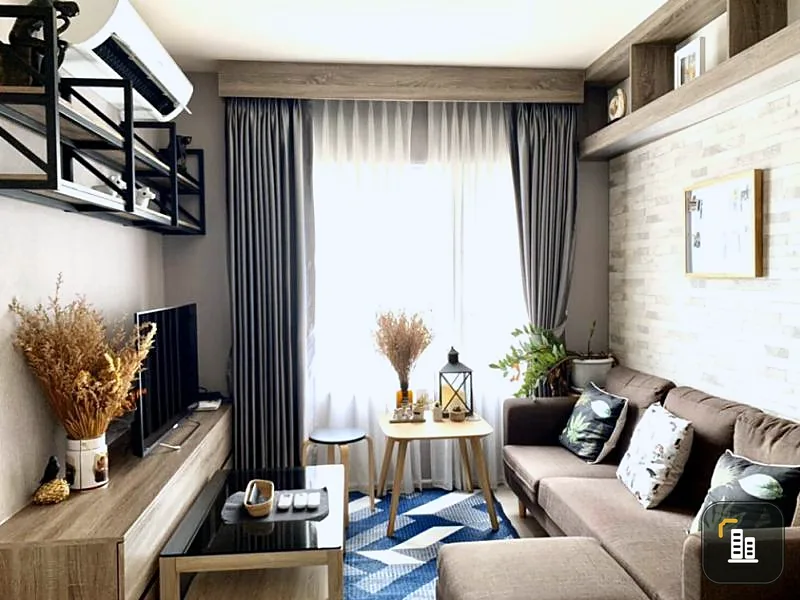 Quick sale, Aspire Ratchada-Wong Sawang, corner room, suitable for married couples. or working people who need personal space