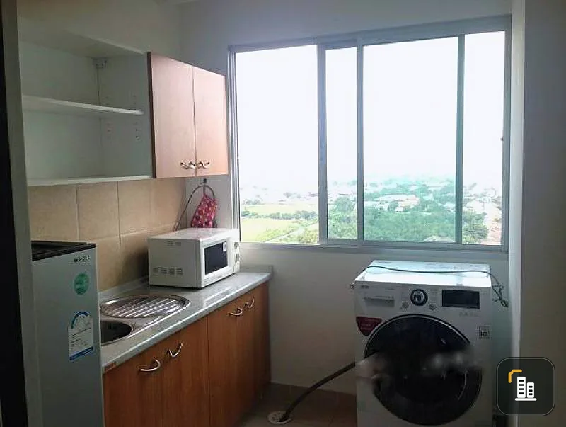 City Home Rattanathibet, for sale, size 44.5 sq.m., the room is decorated simply, clean, comfortable, very pleasant, fast, slow