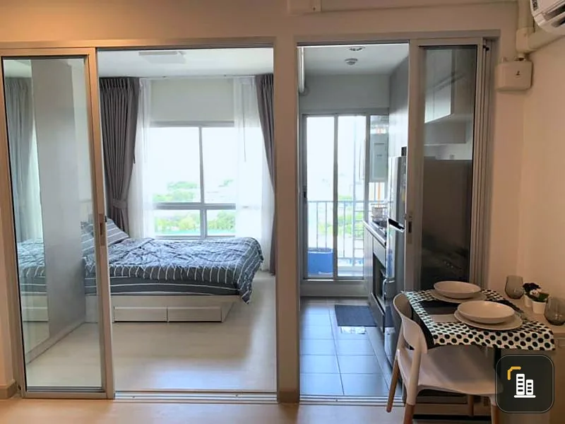 For rent, Niche ID Pakkred Station, corner room, is the most beautiful garden, plus chilling and having a great view of the pool. If interested, hurry up.