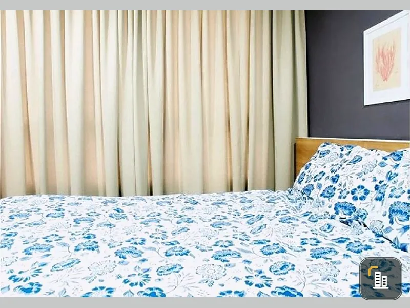 U Delight Rattanathibet for rent, colorful room Built-in furniture. Price is/ If interested, hurry up.