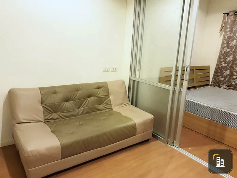 Lumpini Park Rattanathibet-Ngamwongwan for rent Rim room, 22nd floor, Building E, detached house view. Don't wait, book now.