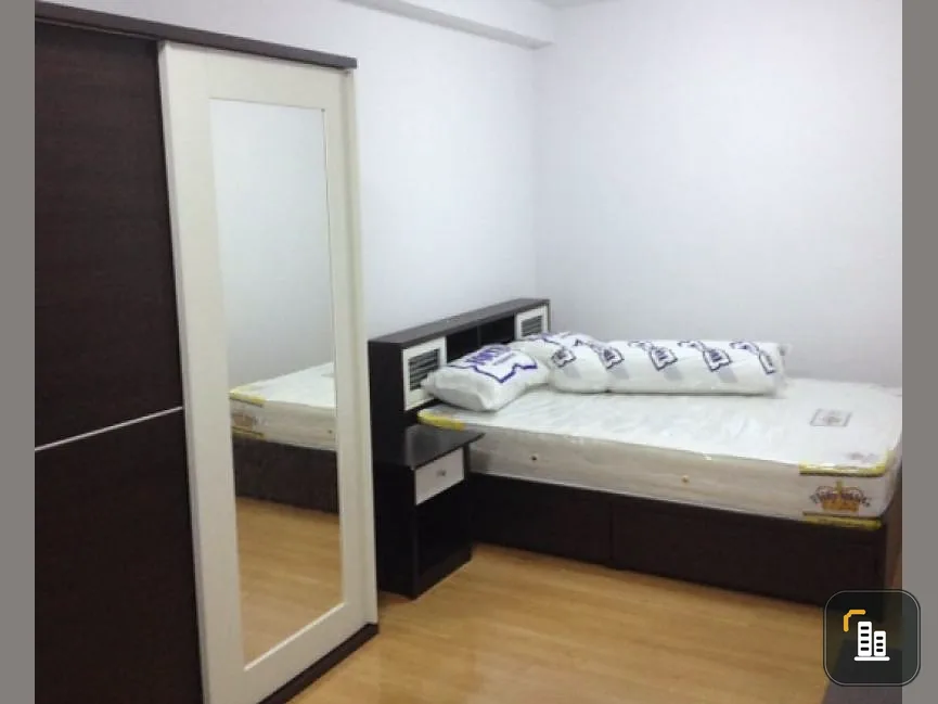 For rent Supalai Park Khaerai Ngamwongwan, north room, pool view, everything is complete, don't be slow, book now.