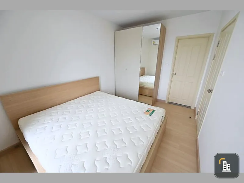 For rent, Supalai Loft, Khae Rai Station, 28th floor, east, spacious room Separated, white tone, comfortable for rent.