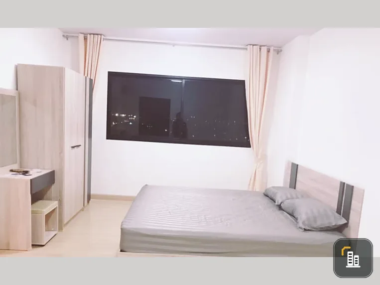 Condo for rent/sale, Supalai Loft, Khae Rai Station, neatly facing north, spacious room, fully furnished, very pleasant