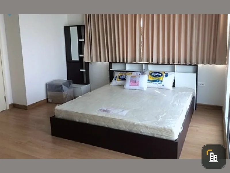 For rent, Supalai Vista, Tiwanon Intersection, 2 bedrooms, airy room, comfortable, complete facilities, ready to move in