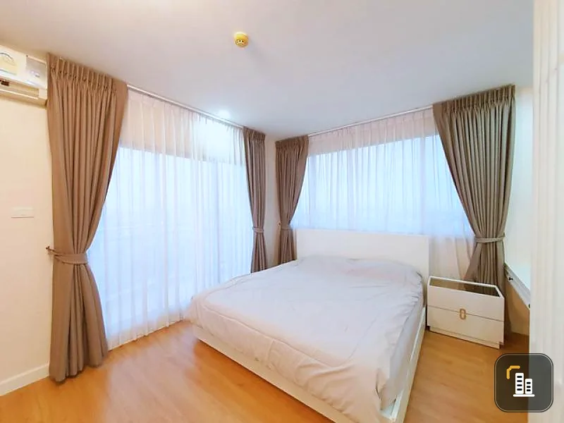 Sale supalai vista tiwanon intersection, corner room, high floor, beautiful decoration, new built-in furniture, whole room