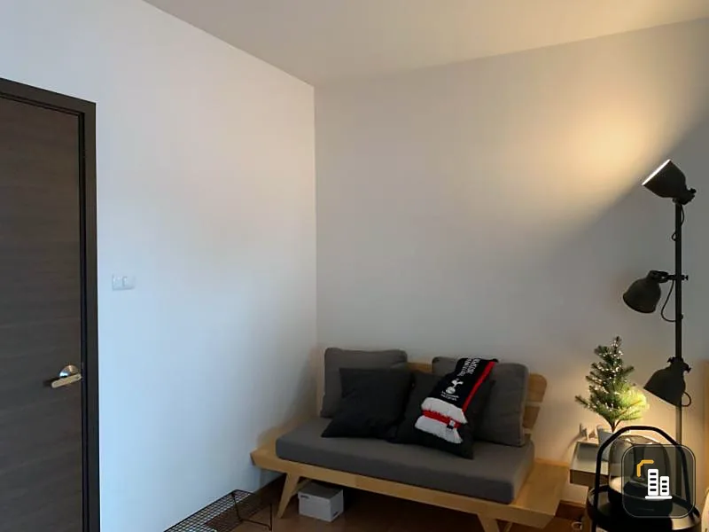 Selling supalai veranda rattanathibet, 18th floor, BTS view, good build-in furniture, grab it and grab it.