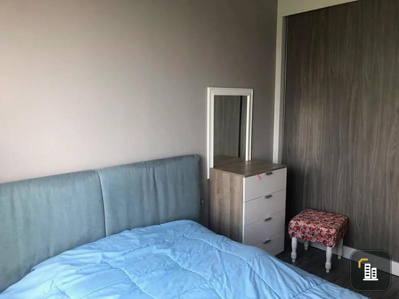 Sell Zelle Rattanathibet, simple decorated room, blue tone, 6th floor, west side, beautiful view, shady, fully furnished