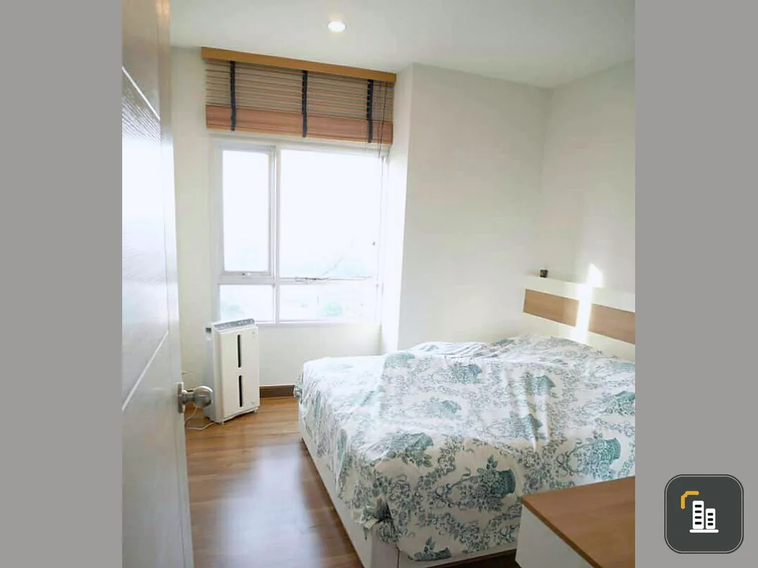 Urgent for sale, Centric Condo, Tiwanon Station, decorated room in bright tones, clear view, pleasant atmosphere, cute price, book now