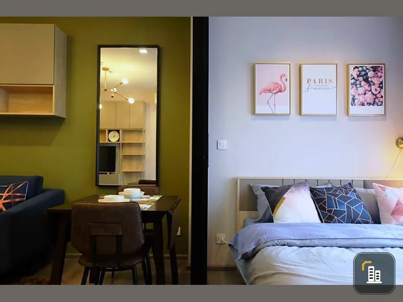 Condo for rent, The Politan Rive, very beautiful room, next to the Chao Phraya River, satisfactory price, near MRT, book now