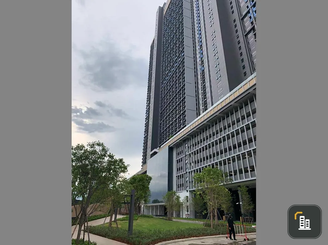 Urgent, down payment sale, The Politan Aqua Condo, 1 bedroom, 20th floor, size 29 sqm., Chao Phraya River view, hurry to reserve.
