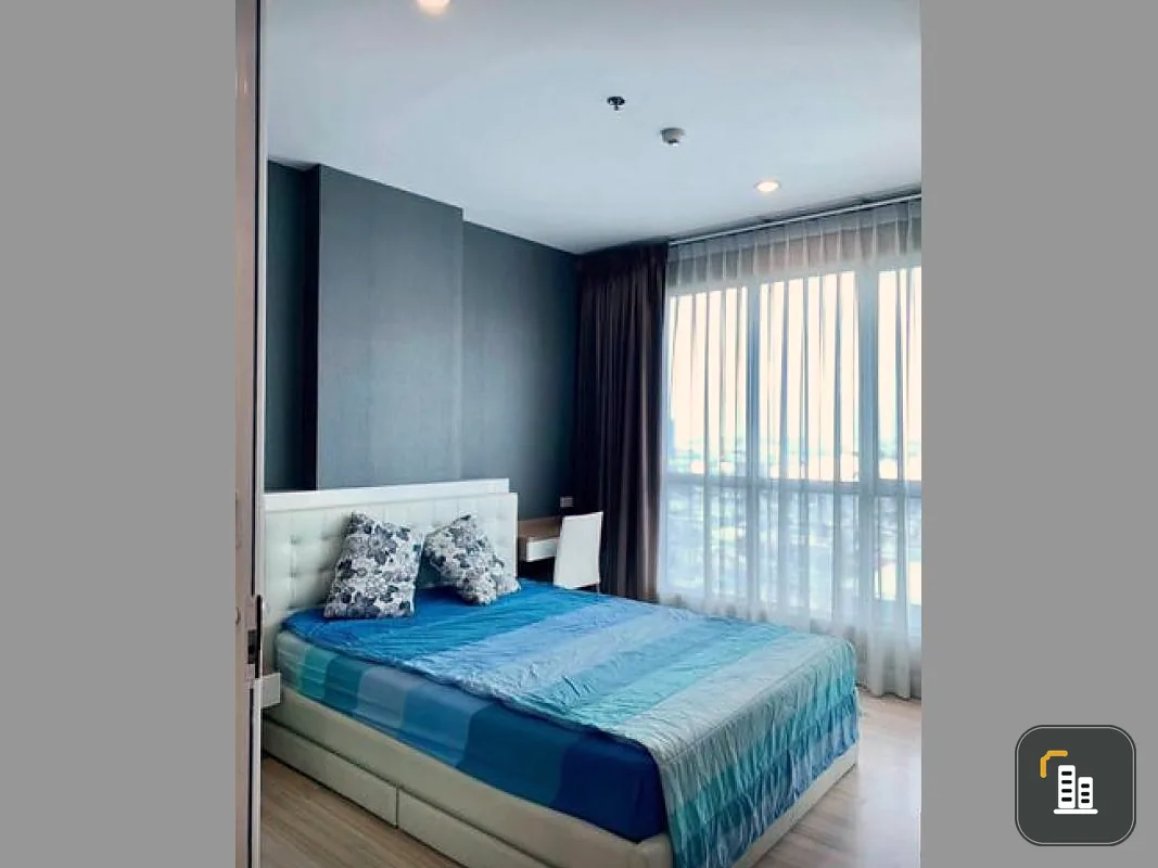 For rent, The Hotel Service Condo, cute decorated room, blue tone, north, high view, beautiful view, airy, pleasant