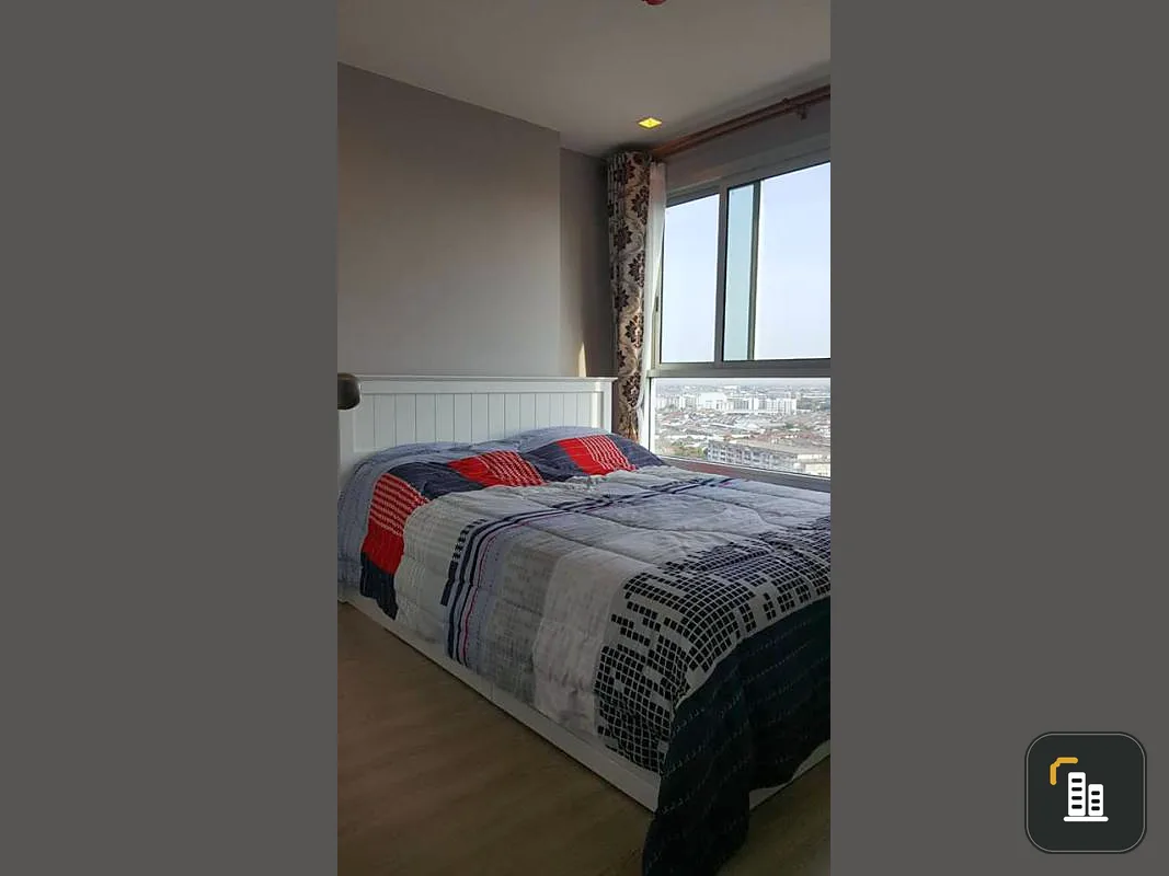 For rent A Space Me Rattanathibet simple decorated room Built-in in the whole room, high view, beautiful view, shady, pleasant