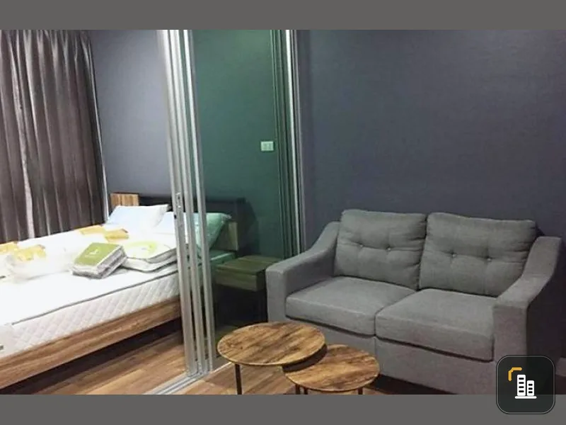 For rent A Space Me Rattanathibet, simple decorated room Built-in in the whole room, pleasant, high view, shady atmosphere