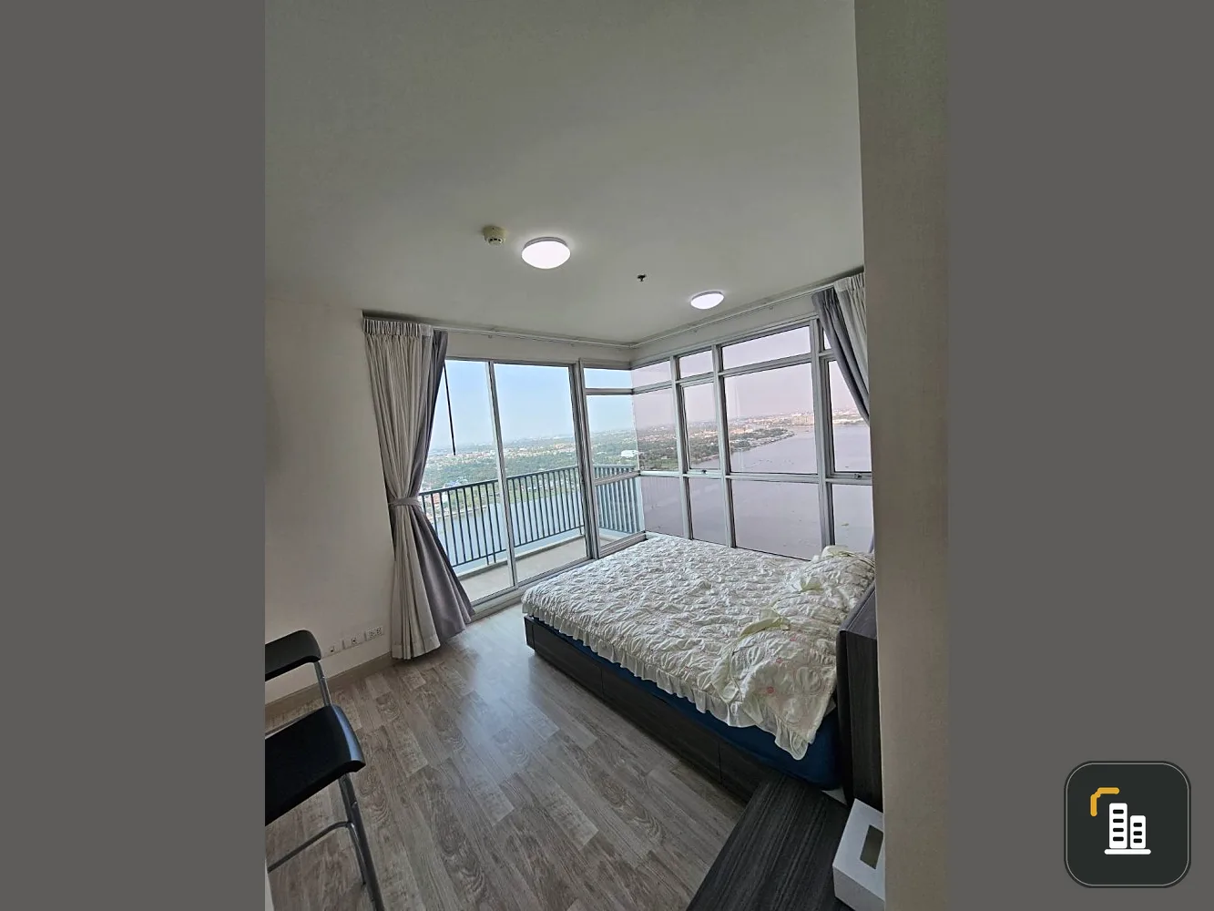 For sale, for rent, Manor Sanambinnam, 2 bedrooms, beautifully decorated, comfortable to live in, full river view all around, extremely cool, grab it