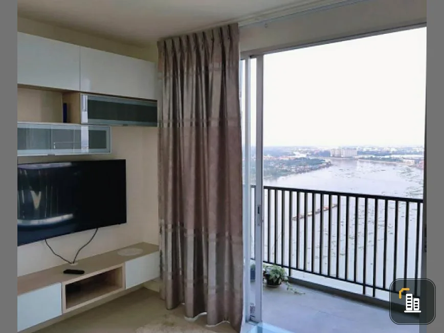 Condo for sale, Manor Sanambinnam, 2 bedrooms, nice decoration, nice to see the river all around, very satisfying, grab it.