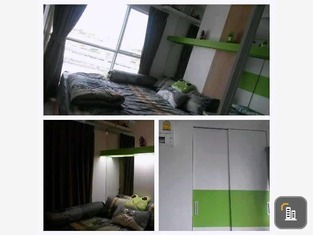 Condo ASPIRE RATTANATHIBET Fully furnished room And beautiful room numbers, cheap prices, don't wait, come and buy it.