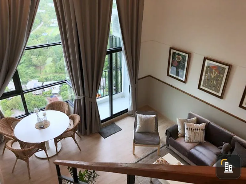 Condo for sale, Knightsbridge Duplex, Tiwanon, very beautiful room, perfectly divided, very pleasant, do not miss