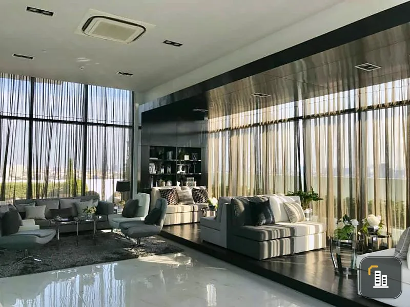 Condo for sale Knightsbridge Duplex Tiwanon, new room, partially furnished, ready to move in, hurry to buy