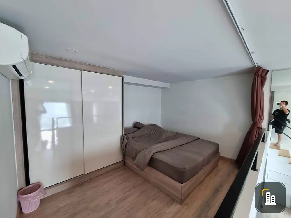 For rent Knightbridge Tiwanon, Tiwanon, easy to travel, next to MRT, fully furnished, ready to move in, price is not strong, hurry