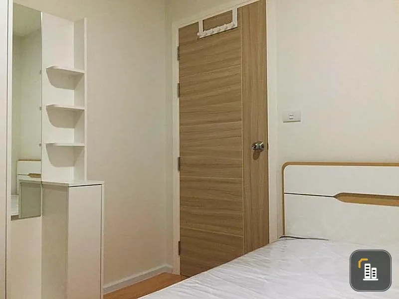 Big rooms, this way. For rent, D-Mura Condo Ratchayothin, 2 bedrooms, 1 bathroom, room size 49 sq.m.
