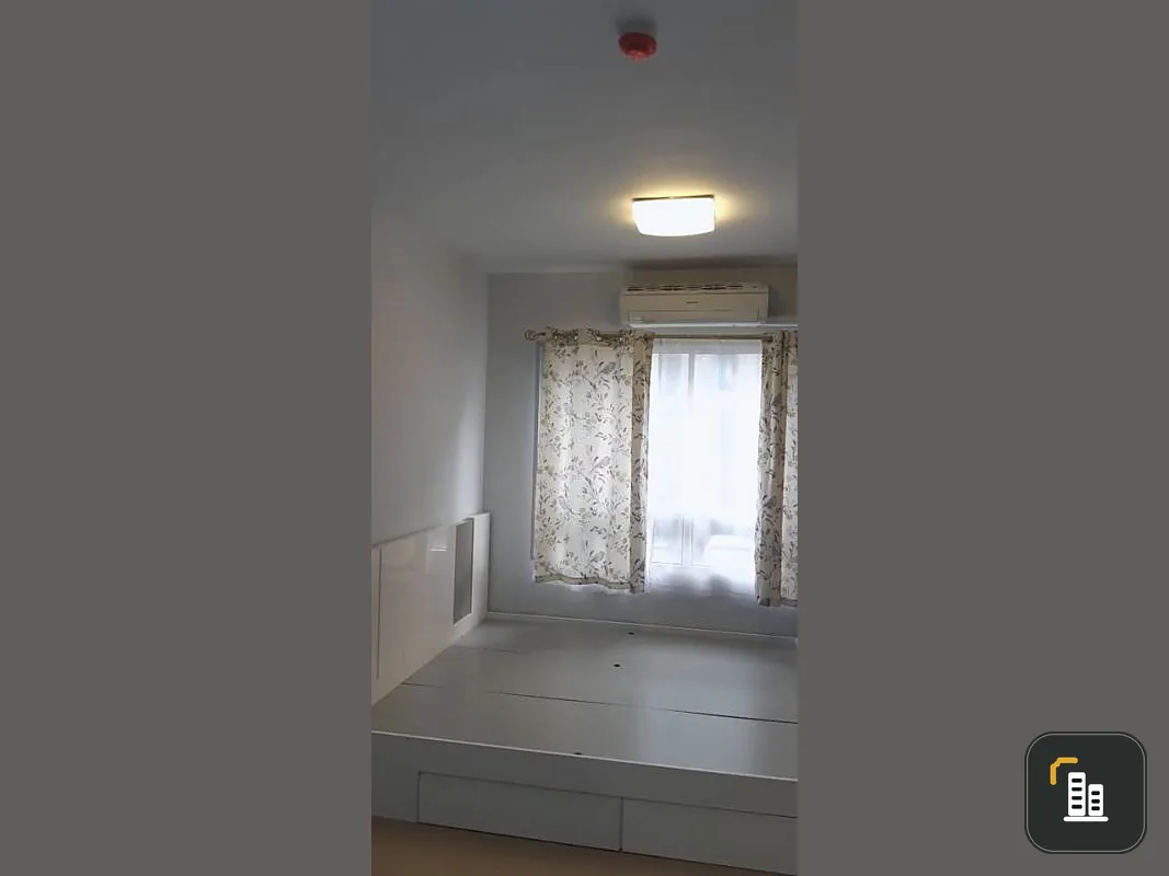 Condo for sale, Plum Condo Samakkhi, studio room, 2nd floor, Building B, fully furnished, price is not strong, reserve now.