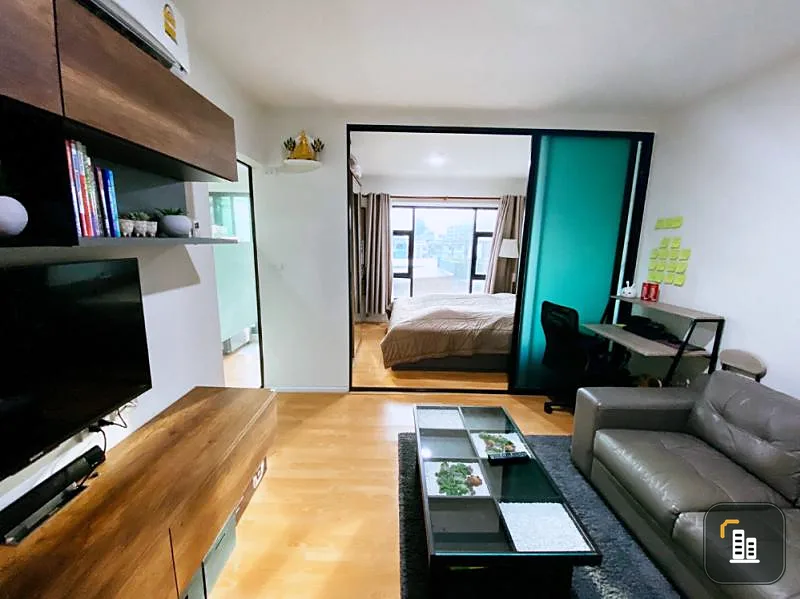 Condominium for sale, Condo D-mura Ratchayothin, central room, fitness view, swimming pool, quiet, peaceful, spacious, hurry up