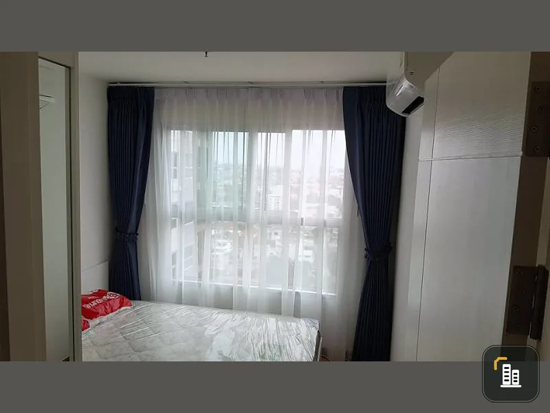 Urgent sale, The Trust Condo Ngamwongwan, high floor, north, beautiful view, cool breeze all day, hurry to buy, if you are slow, you will miss it.