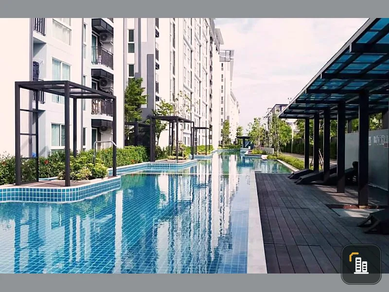 Urgent sale, The Iris Bangyai, 1 bedroom, 7th floor, amazing view, has a washing machine. Be the first owner today
