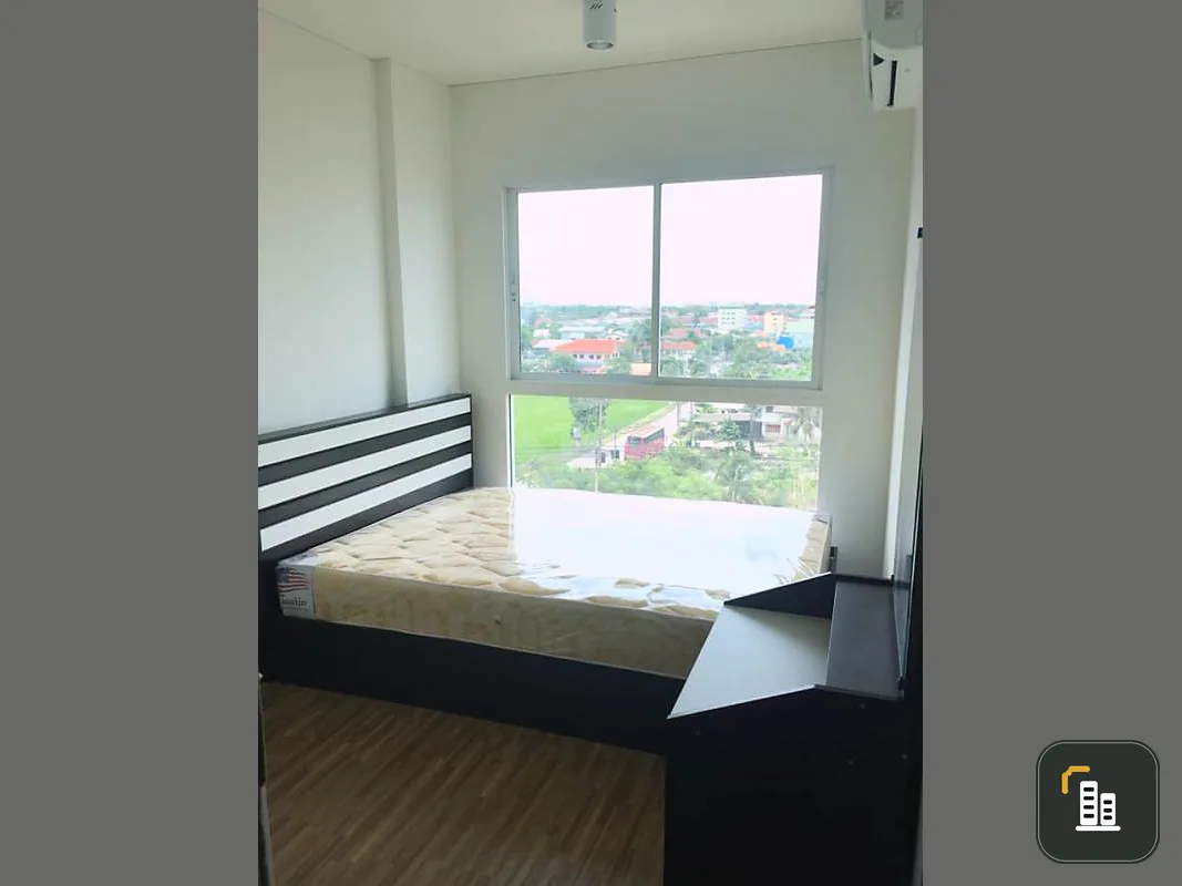 FOR SALE The Iris Bang Yai, Building 1 room, fully furnished, 7th floor, great view, hurry up, guaranteed to buy, it's definitely worth it.