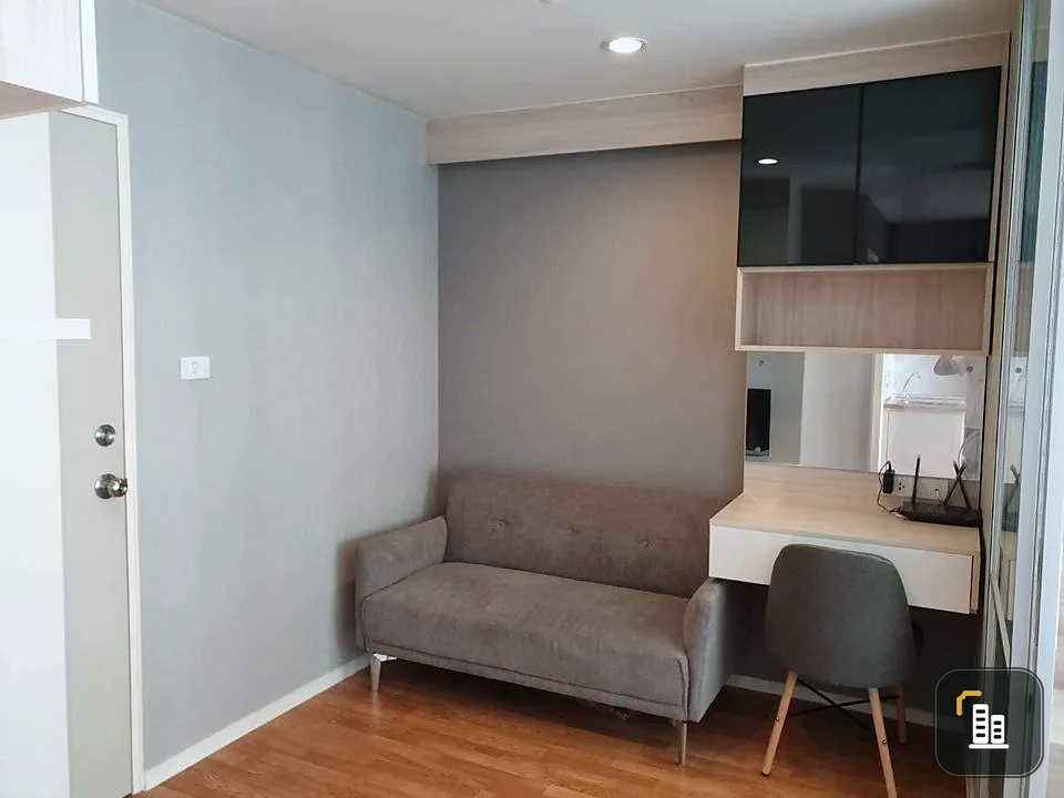 For sale/rent Lumpini Ville Nakhon In Riverview, 14th floor, pool view. Fur Built-In The whole room is full of electrical appliances.