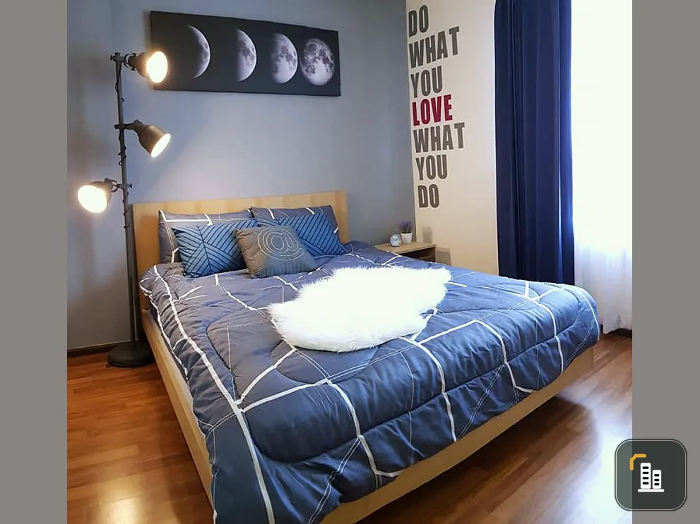 Beautiful room for sale, fully furnished, ready to move in condo U Ratchayothin, size 1 bedroom, 1 bathroom, 31 sq.m., great value, really complete