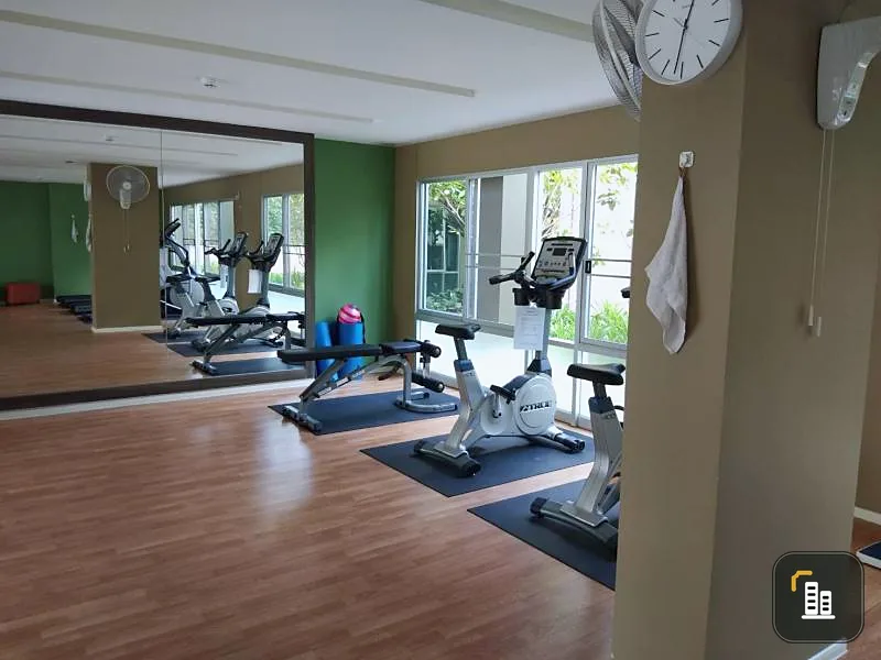 Condo for sale Lumpini Ville Phranangklao-Riverview. The room is ready to be decorated. Full facilities for rent