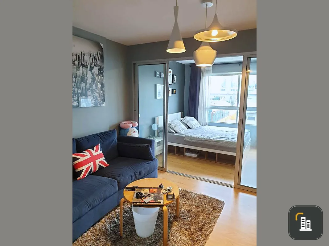 Sell condo Rattanathibet. well decorated Furniture and electrical appliances provide everything. never rented out