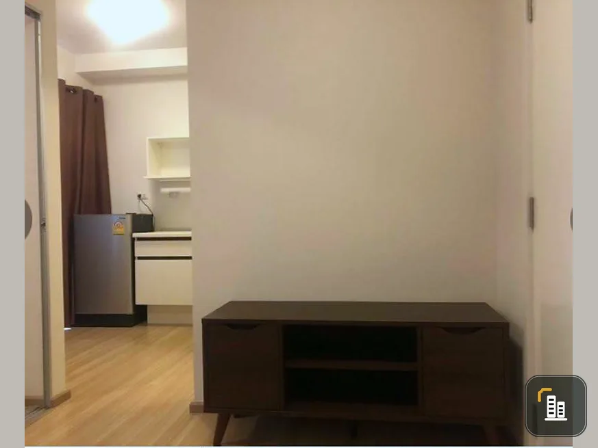 Condo for sale, Plum Bang Yai Station, new room, white tone The open air room is arranged neatly to make it look comfortable. Don't miss it.