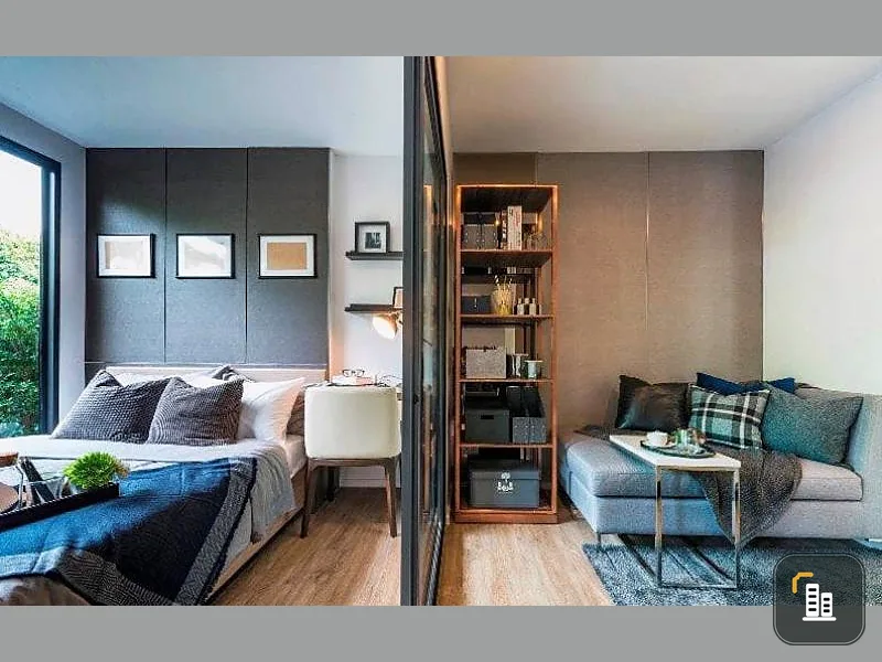 Sale down payment the nest sukhumvit 64 size 25.6 sq m, 7th floor, outside view, no block view This price can not be found, hurry.